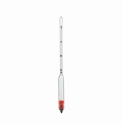 Hydrometers, Relative Density, without thermometer | Measuring range : 0.600 ... 1.000 100 ... 0 Bé